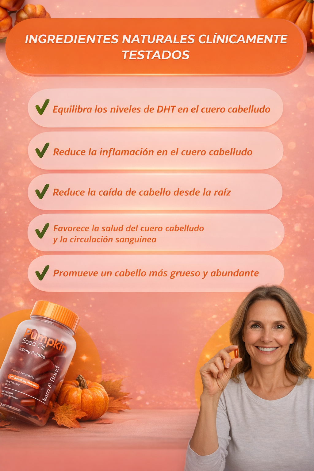 CÁPSULAS DE ACEITE DE SEMILLA DE CALABAZA